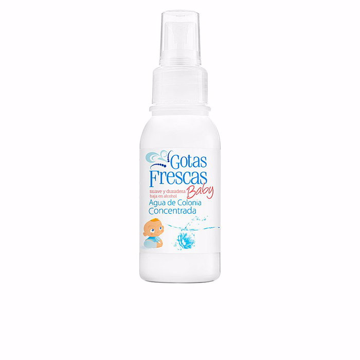 Instituto Español GOTAS FRESCAS BABY - Colonia Concentrada en Vaporizador para Bebés, Fragancia Fresca Infantil, 80 ml