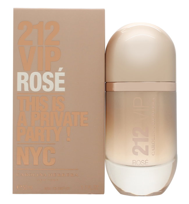 Carolina Herrera 212 VIP Rosé Eau de Parfum 50ml Vaporizador Carolina Herrera 212 VIP Rosé Eau de Parfum 50ml Vaporizador