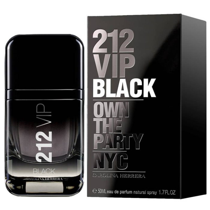 Carolina Herrera 212 Vip Black Edp Eau de Parfum para Hombre 50 mL Carolina Herrera 212 Vip Black Edp Eau de Parfum para Hombre 50 mL