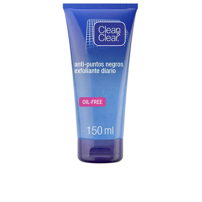 Clean & Clear Exfoliante Diario Puntos Negros para Piel Limpia y Uniforme 150 ml Clean & Clear Exfoliante Diario Puntos Negros para Piel Limpia y Uniforme 150 ml