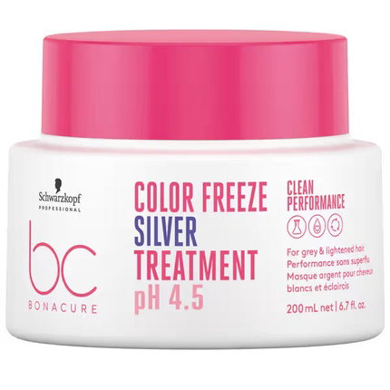 Schwarzkopf BC Clean Performance Color Freeze Silver Treatment pH 4.5 200ml
