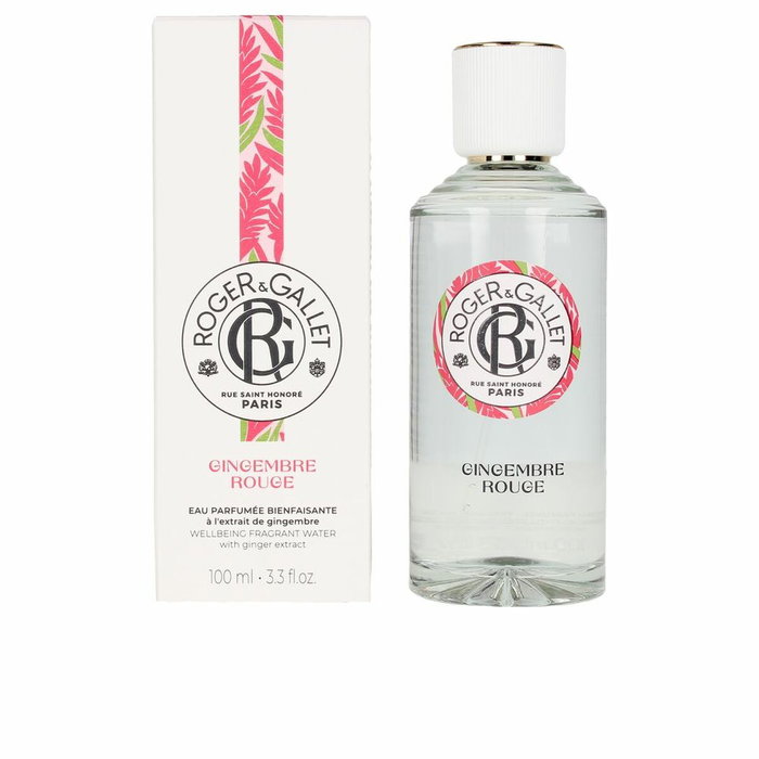 Roger & Gallet Gingembre Rouge Agua Perfumada Bienestar 100 ml