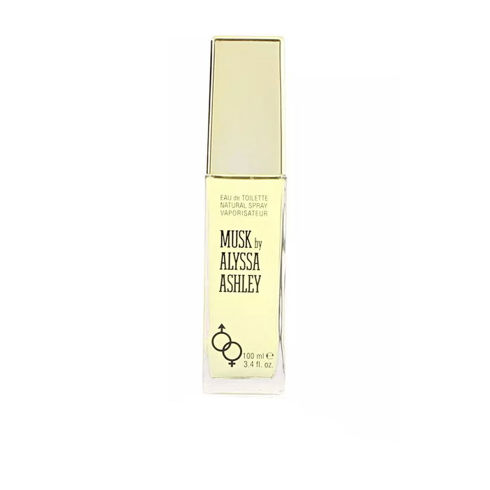 Alyssa Ashley Musk Eau de Toilette Vaporizador Unisex 100 ml - Fragancia Floral y Amaderada