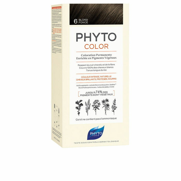 Phyto Phytocolor 6-rubio oscuro (4 unidades) Phyto Phytocolor 6-rubio oscuro (4 unidades)
