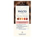 Phyto Tinte Permanente de Cabello PHYTOCOLOR, Tono #6 Rubio Oscuro, Sin Amoniaco y Sin Siliconas, Cobertura 100% Canas, 4 Unidades