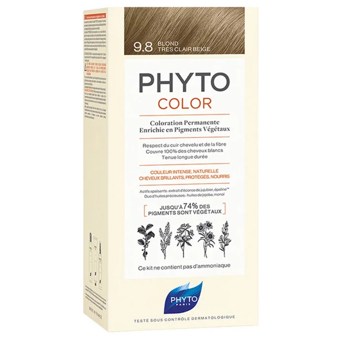 Phyto Phyto Color 9.8 Rubio Beige Muy Claro
