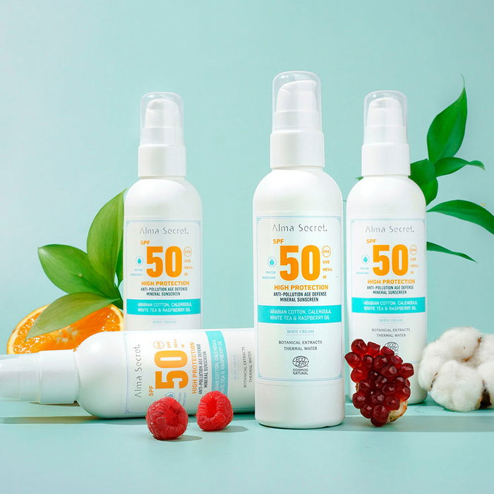 Alma Secret HIGH PROTECTION crema corporal SPF50