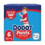 Dodot Pants pañal-braguita talla 6, 15+ kg, 27 unidades