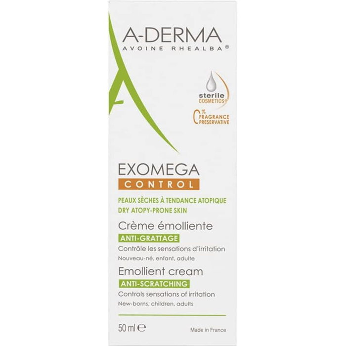 A-Derma EXOMEGA CONTROL Crema Emoliente 50 ml