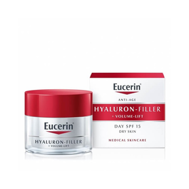 Eucerin Hyaluron Filler Volume Lift Dry Day Cream Crema de Día Piel Seca 50 mL