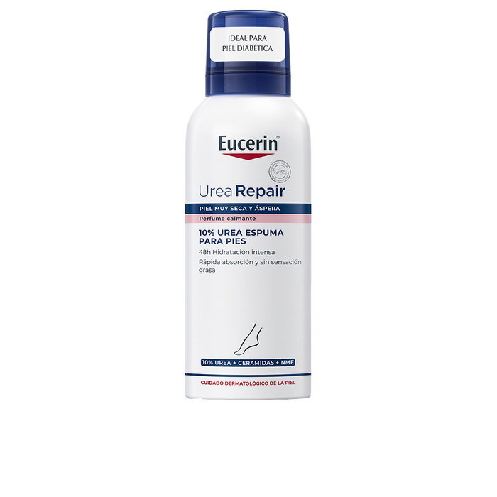 Eucerin UREAREPAIR PLUS 10% Espuma Pies para Piel Seca y Muy Seca, 150 ml Eucerin UREAREPAIR PLUS 10% Espuma Pies para Piel Seca y Muy Seca, 150 ml