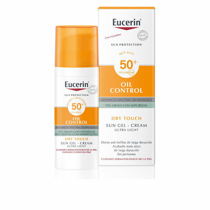 Eucerin SUN FACE OIL CONTROL DRY TOUCH Gel-Crema SPF50+ 50 ml Eucerin SUN FACE OIL CONTROL DRY TOUCH Gel-Crema SPF50+ 50 ml
