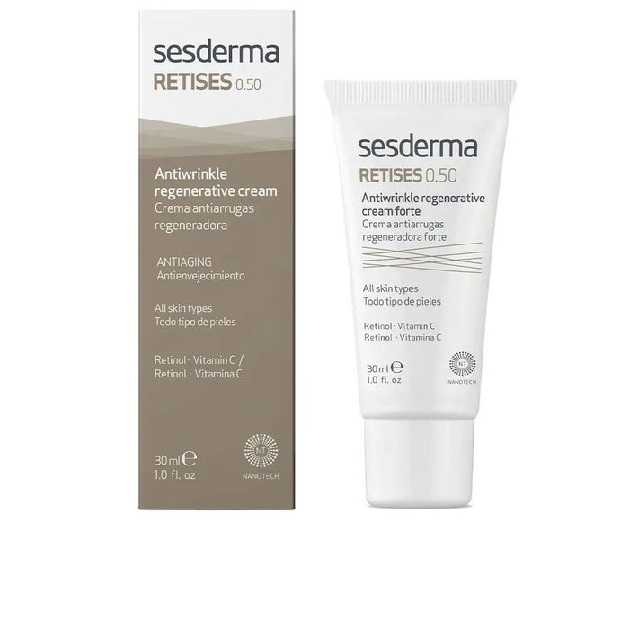 Sesderma RETISES Crema Antienvejecimiento 0,5% 30 ml Antiarrugas y Antiedad Sesderma RETISES Crema Antienvejecimiento 0,5% 30 ml Antiarrugas y Antiedad