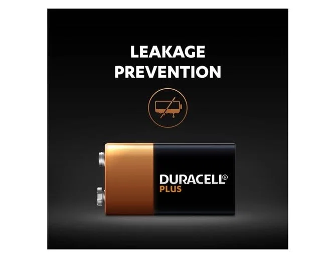 Duracell Plus MN1604 Pila Alcalina 9V Duracell Plus MN1604 Pila Alcalina 9V