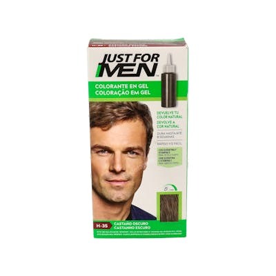 Just For Men Tinte Capilar Castaño Oscuro H35 - 5 Minutos Just For Men Tinte Capilar Castaño Oscuro H35 - 5 Minutos