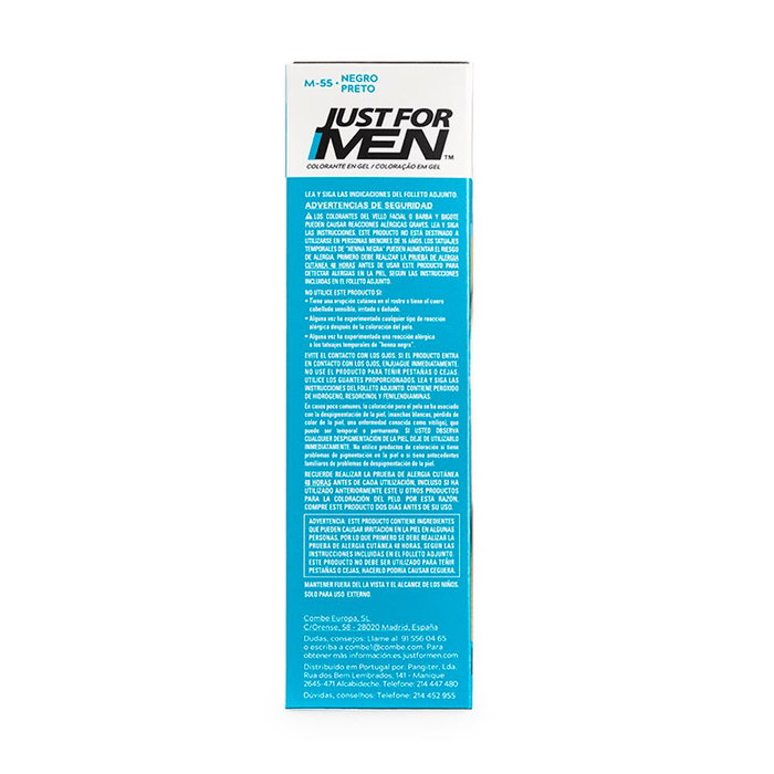 Just For Men Colorante en gel bigote, barba y patillas negro Just For Men Colorante en gel bigote, barba y patillas negro