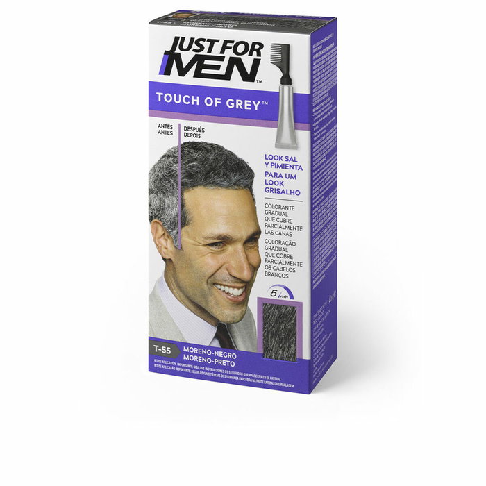 Just For Men Touch Of Grey Moreno Negro T55 Just For Men Touch Of Grey Moreno Negro T55