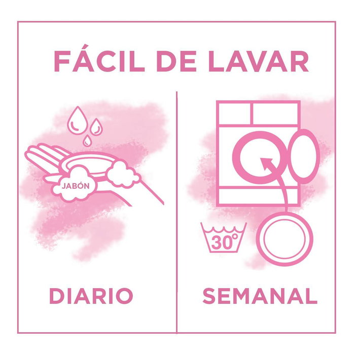 Garnier SKINACTIVE Discos desmaquillantes suaves lavables 3 u