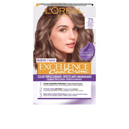 L'Oréal Paris Excellence Cool 7,11-rubio ceniza intenso, 192 ml