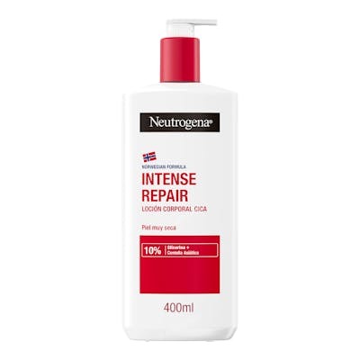 Neutrogena Loción Corporal Reparación Intensa Cica para Piel Muy Seca 400 ml con Dosificador Neutrogena Loción Corporal Reparación Intensa Cica para Piel Muy Seca 400 ml con Dosificador