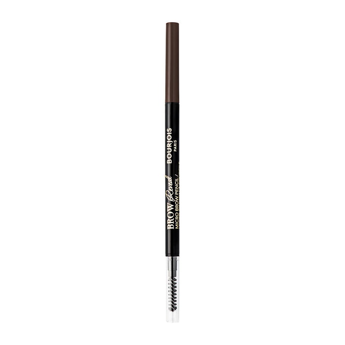 Bourjois Lápiz Micro Brow Pencil para Cejas #003-Dark Brown - Punta Inclinada, Cepillo Integrado, Larga Duración Bourjois Lápiz Micro Brow Pencil para Cejas #003-Dark Brown - Punta Inclinada, Cepillo Integrado, Larga Duración