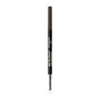 Bourjois Lápiz Micro Brow Pencil para Cejas #003-Dark Brown - Punta Inclinada, Cepillo Integrado, Larga Duración