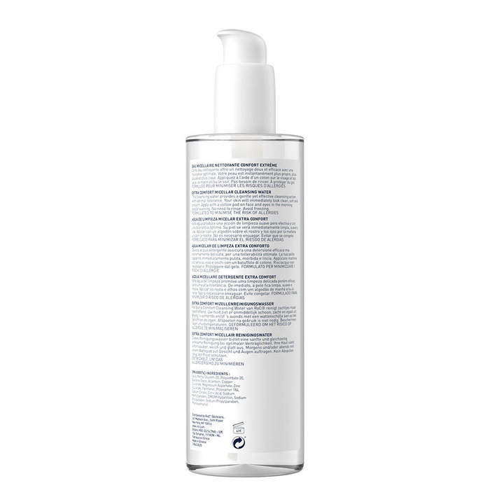 Roc Agua Micelar Extra Confort para Piel Sensible, Limpiadora Rostro y Ojos, 400 ml Roc Agua Micelar Extra Confort para Piel Sensible, Limpiadora Rostro y Ojos, 400 ml