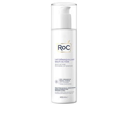 Roc Leche Desmaquillante 3 en 1 Limpiador Facial 400 ml Elimina Maquillaje Tonifica Hidrata Todo Tipo de Pieles