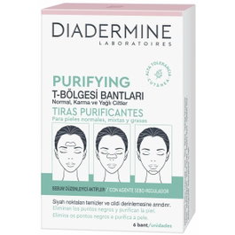 Diadermine Tiras Purificantes piel normal-mixta 6 u