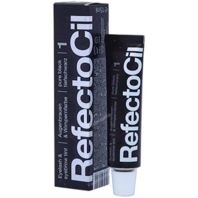 Refectocil Eyelash and Eyebrow Tint 1-pure black 15 ml