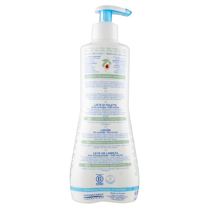 Mustela Loción Aguacate BIO 500 ml