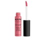 NYX SOFT MATTE Lip Cream - Crema Labial de Acabado Mate Suave y Sedoso, Color Rosa #milan, 8 ml