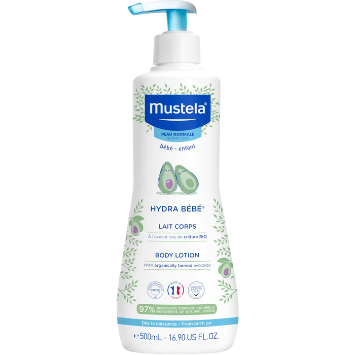 Mustela Hydra Bebé Leche Corporal para Piel Normal 500 ml
