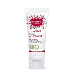 Mustela Bálsamo Lactancia Bio Orgánico 30ml, Crema Certificada Bio para Alivio y Reparación de Pezones Agrietados, Ingredientes 100% Naturales
