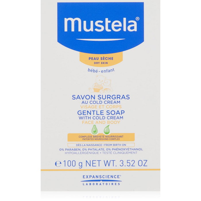 Mustela Jabón Sobregraso Cold Cream 100 g Mustela Jabón Sobregraso Cold Cream 100 g