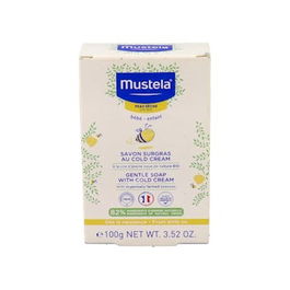 MUSTELA Jabon Supergraso Al Cold Cream Bebe-Niño 100Gr