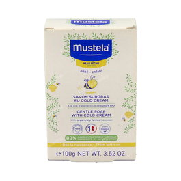 MUSTELA Jabon Supergraso Al Cold Cream Bebe-Niño 100Gr