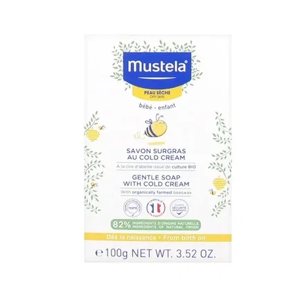 Mustela Jabón Sobregraso Cold Cream Nutriprotector 100 g
