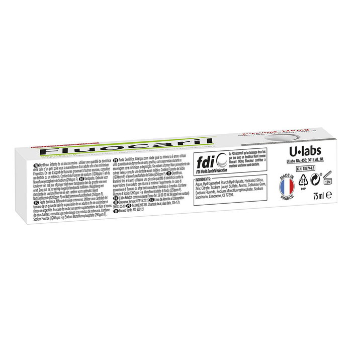 Fluocaril BI-FLUORÉ 145mg Dentífrico Blanqueador 2 x 75 ml