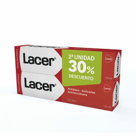 Lacer Pack 2 x 125 ml de Pasta Dentífrica