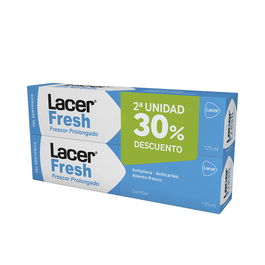 Lacer Lacerfresh Gel Dentífrico Pack 2 x 125 ml Pasta de Dientes