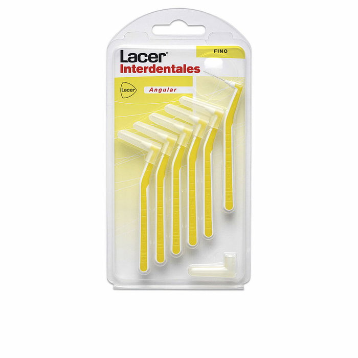 Lacer Cepillos Interdentales Angulares Finos Surtidos 6 u Lacer Cepillos Interdentales Angulares Finos Surtidos 6 u