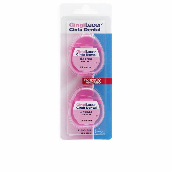 Lacer GingiLacer Cinta Dental Pack 2 x 50 metros Lacer GingiLacer Cinta Dental Pack 2 x 50 metros