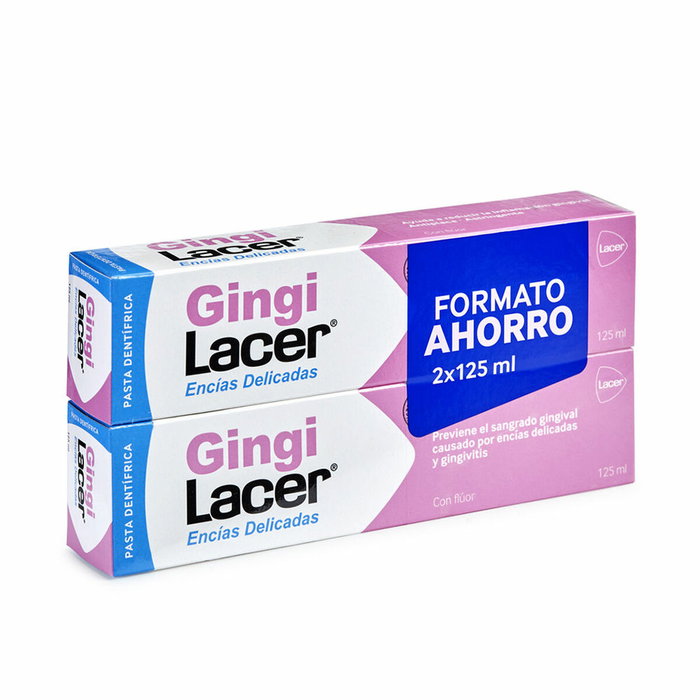 Lacer Gingilacer Pack de 2 x 125 ml Pasta Dentífrica Lacer Gingilacer Pack de 2 x 125 ml Pasta Dentífrica