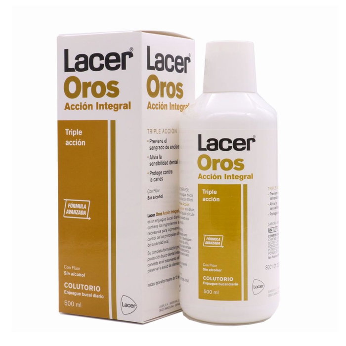 Lacer Oros Colutorio Triple Acción 500 ml Lacer Oros Colutorio Triple Acción 500 ml