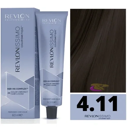 Revlon Professional REVLONISSIMO 4,11-mediumintensiveashbrown 60 ml Revlon Professional REVLONISSIMO 4,11-mediumintensiveashbrown 60 ml