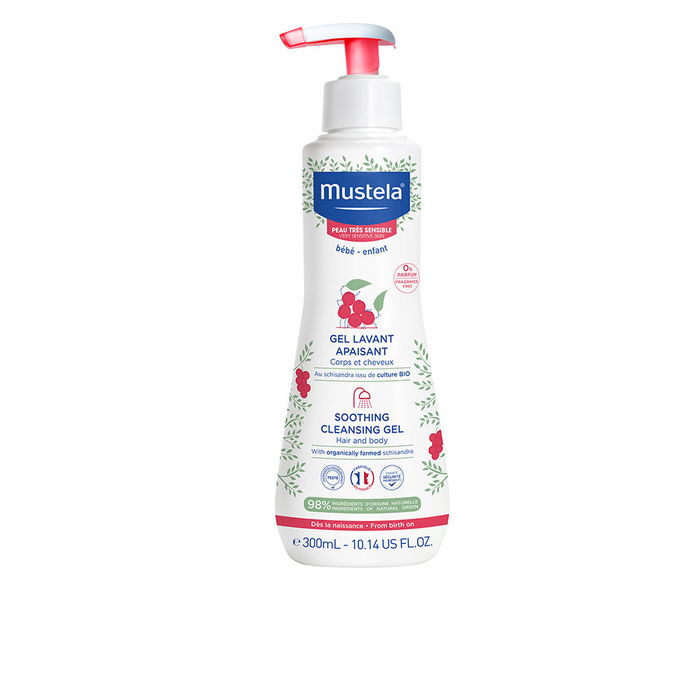 Mustela BÉBÉ Gel de Baño Confort 300 ml para Bebés y Niños de Piel Muy Sensible Mustela BÉBÉ Gel de Baño Confort 300 ml para Bebés y Niños de Piel Muy Sensible