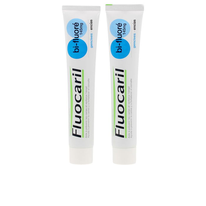 Fluocaril BI-FLUORÉ 145 mg dentífrico encías 2 x 75 ml Pasta de dientes Fluocaril BI-FLUORÉ 145 mg dentífrico encías 2 x 75 ml Pasta de dientes