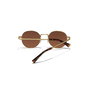 Hawkers Gafas de Sol Polarizadas Redondas Havana Dorado #gold havana 1 u
