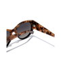 Hawkers Gafas de Sol Miranda #leo black, Categoría 3 UV400, Lentes TR18, Montura Acetato Negro, Incluye Funda y Estuche - 1 unidad